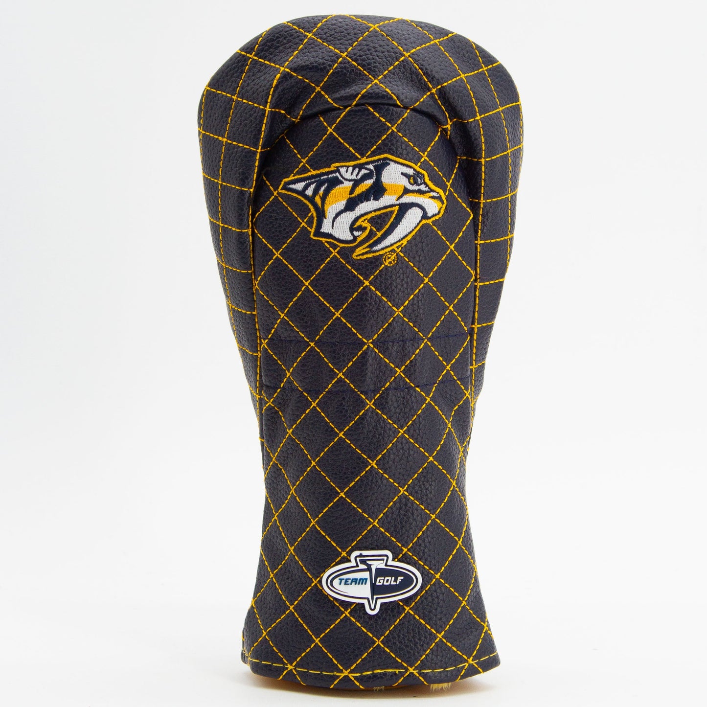 Nashville Predators solid fairway quilted golf headcover alternate view