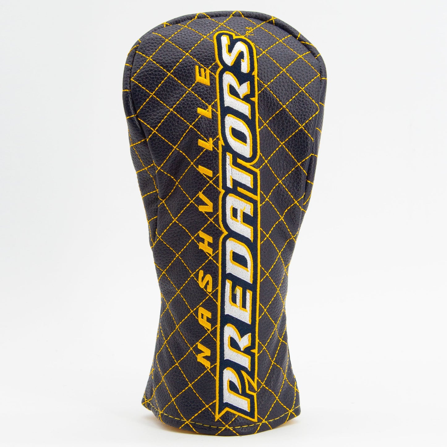 Nashville Predators solid fairway quilted golf headcover