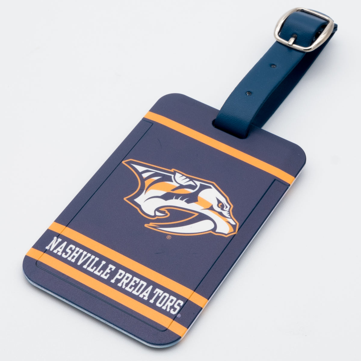 Nashville Predators plastic golf bag tag by Team Golf, product photo 1