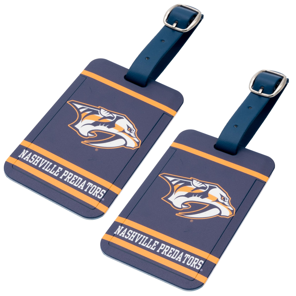 Nashville Predators plastic golf bag tag by Team Golf, product photo 4
