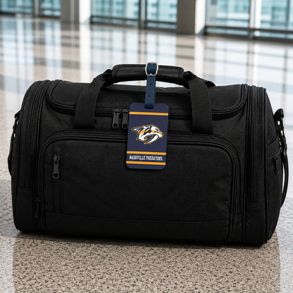 Nashville Predators plastic golf bag tag by Team Golf, product photo 5