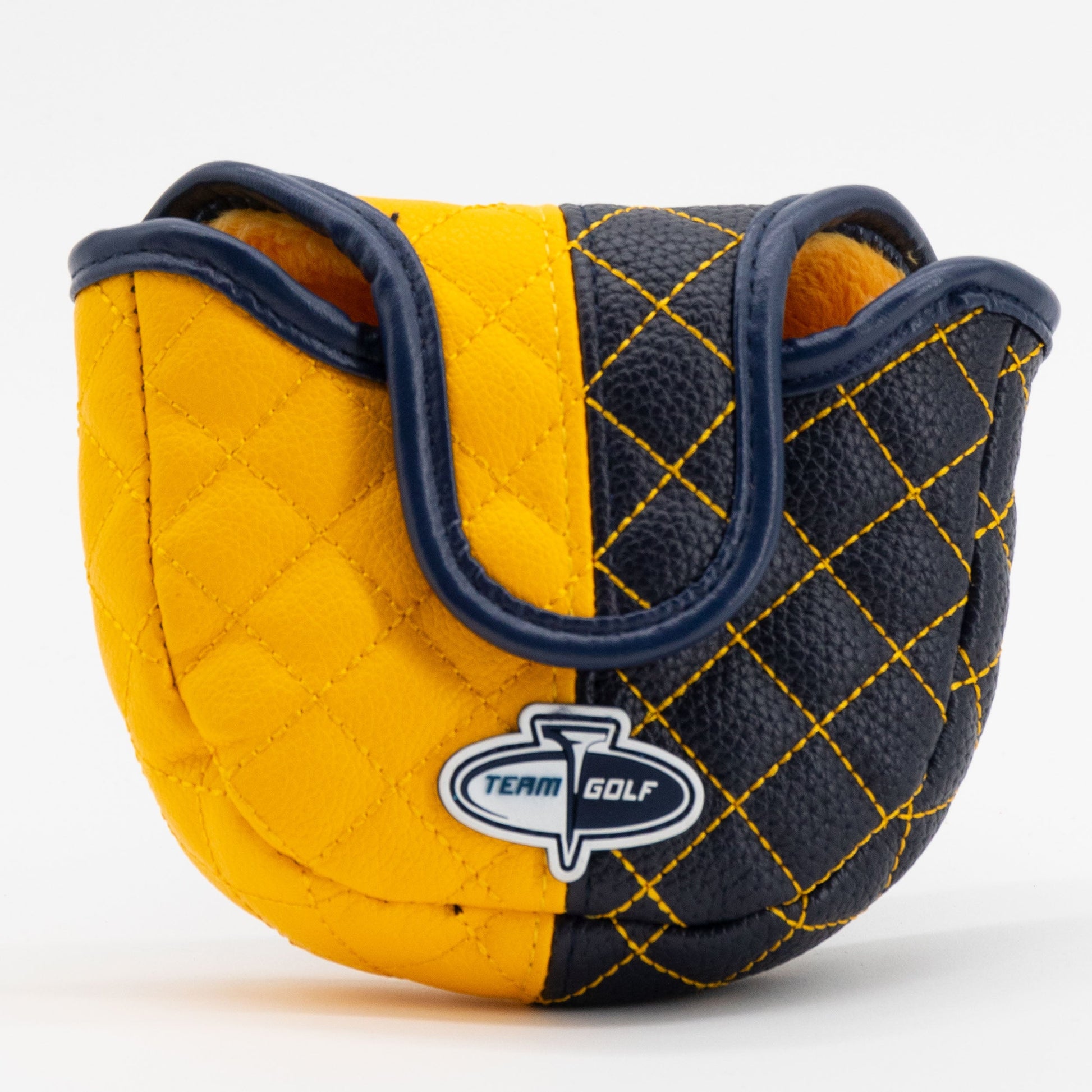 Nashville Predators split mallet putter quilted golf headcover alternate view