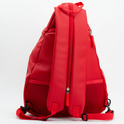 New Jersey Devils PU leather backpack by Team Golf, view 2