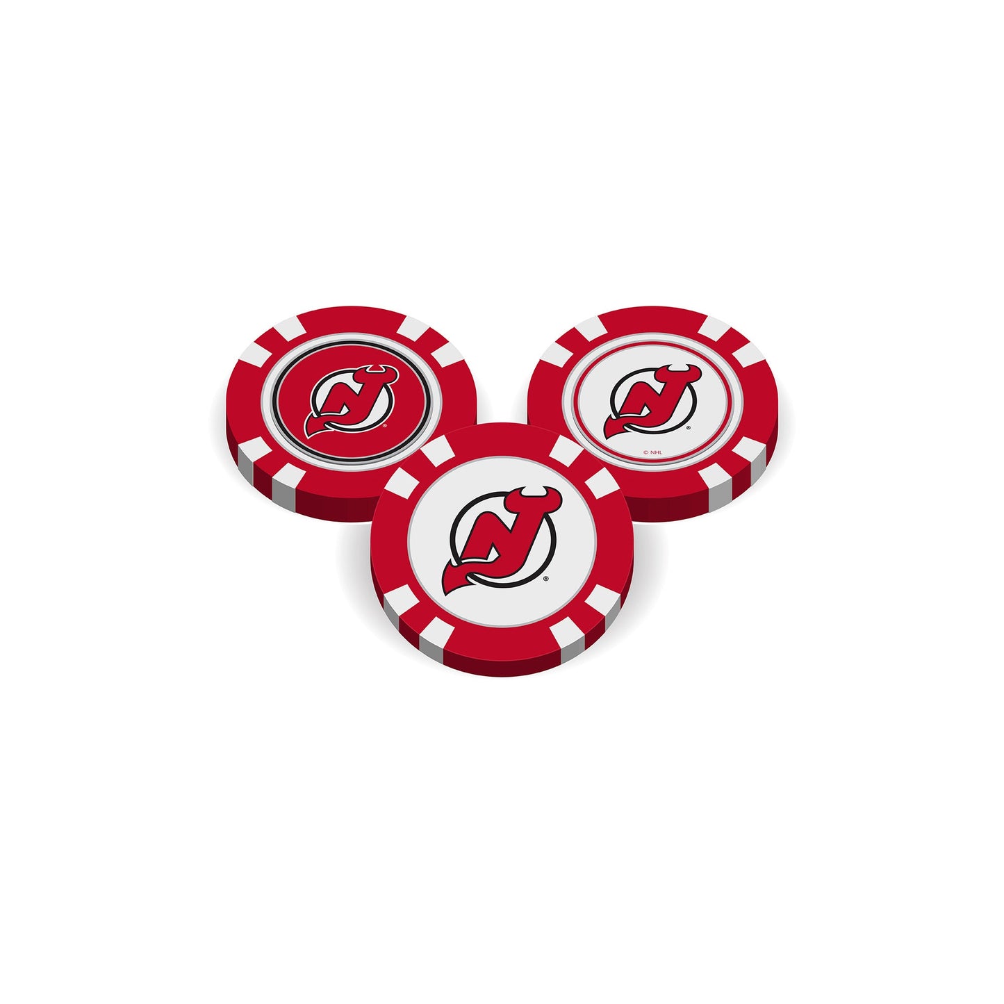 New Jersey Devils Golf Chip Ball Marker - Club Rehab
