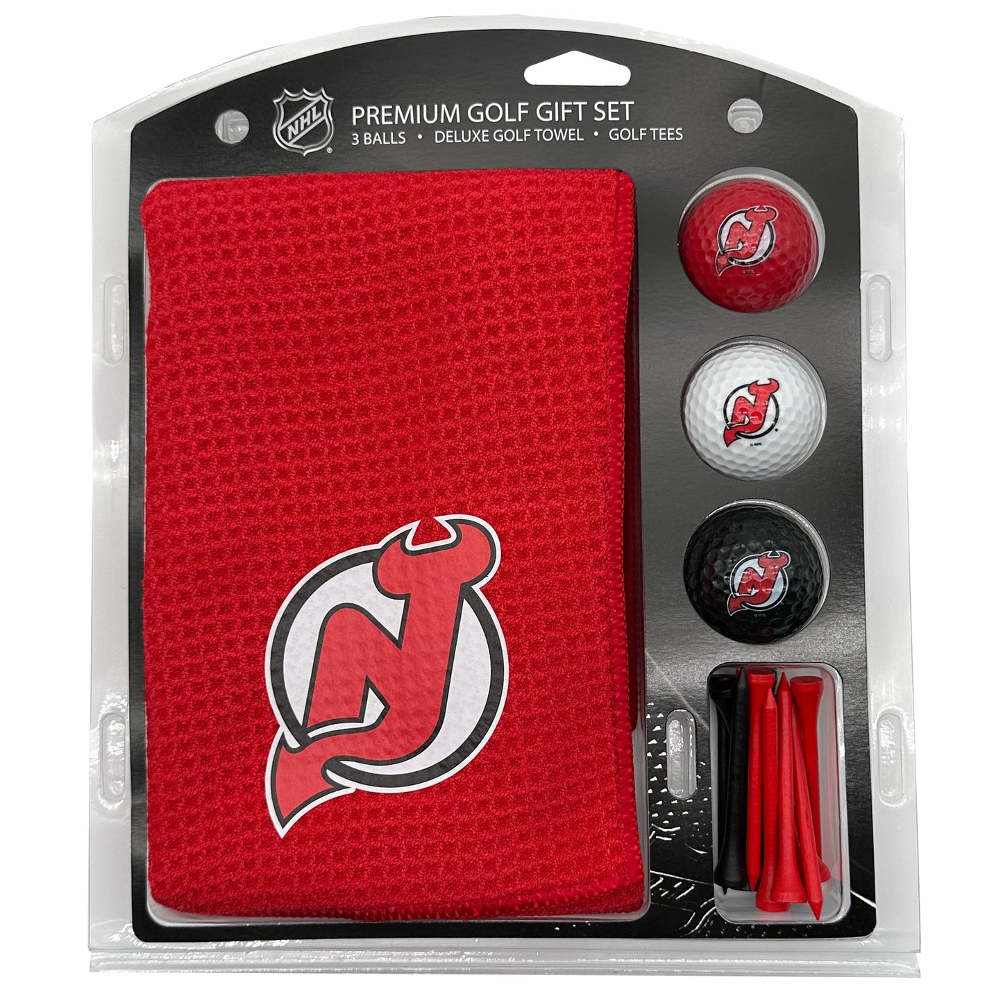 New Jersey Devils Microfiber Towel Golf Gift Set - Club Rehab