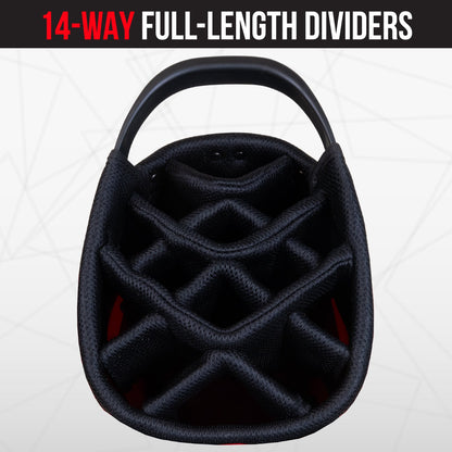 New Jersey Devils Fairway Stand Bag - Image 6 - Club Rehab