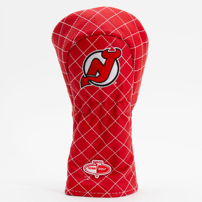 New Jersey Devils Solid Quilted Fairway Headcover - golf headcover product images