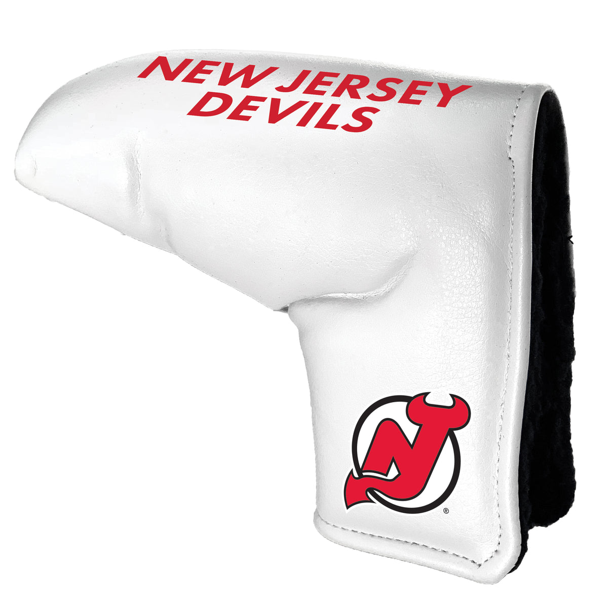 New Jersey Devils 54 white print Tour Blade Putter Cover