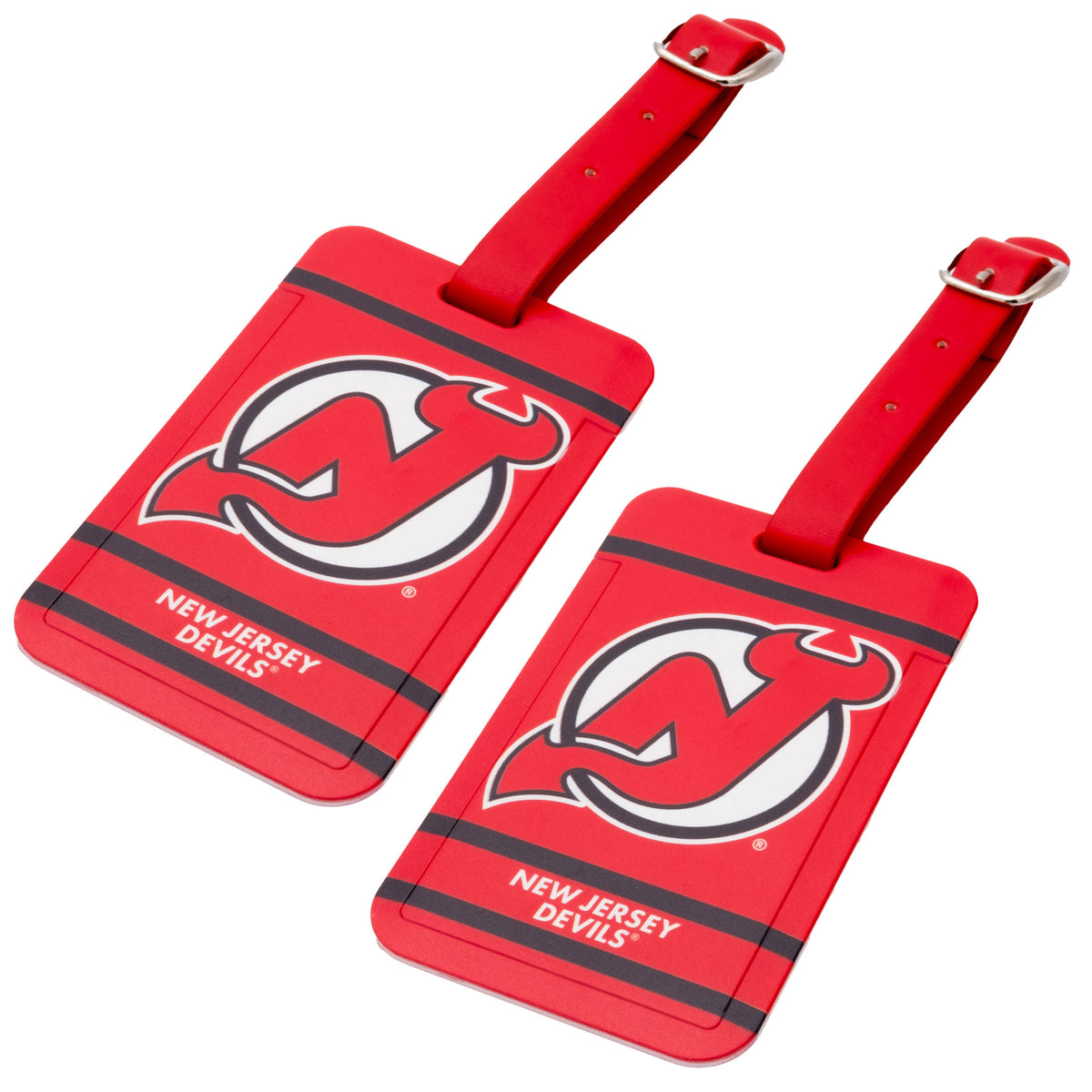 New Jersey Devils plastic golf bag tag by Team Golf, product photo 4