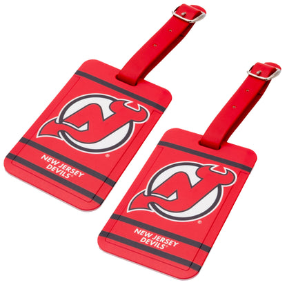 New Jersey Devils plastic golf bag tag by Team Golf, product photo 4