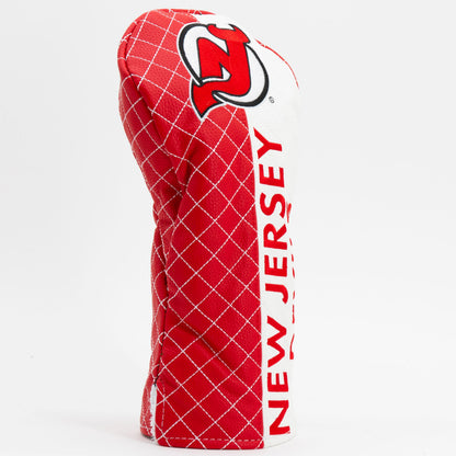 New Jersey Devils Split Quilted Driver Headcover - golf headcover product images