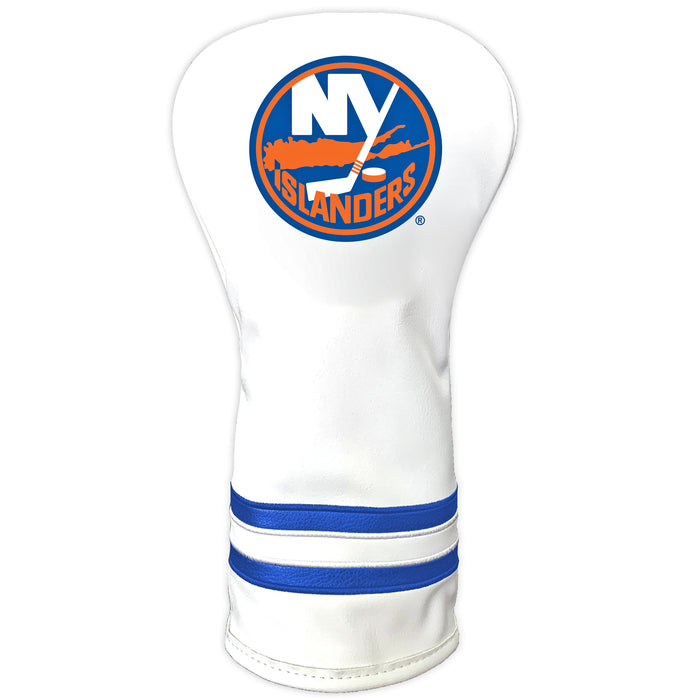 New York Islanders Vintage White Printed Driver Headcover