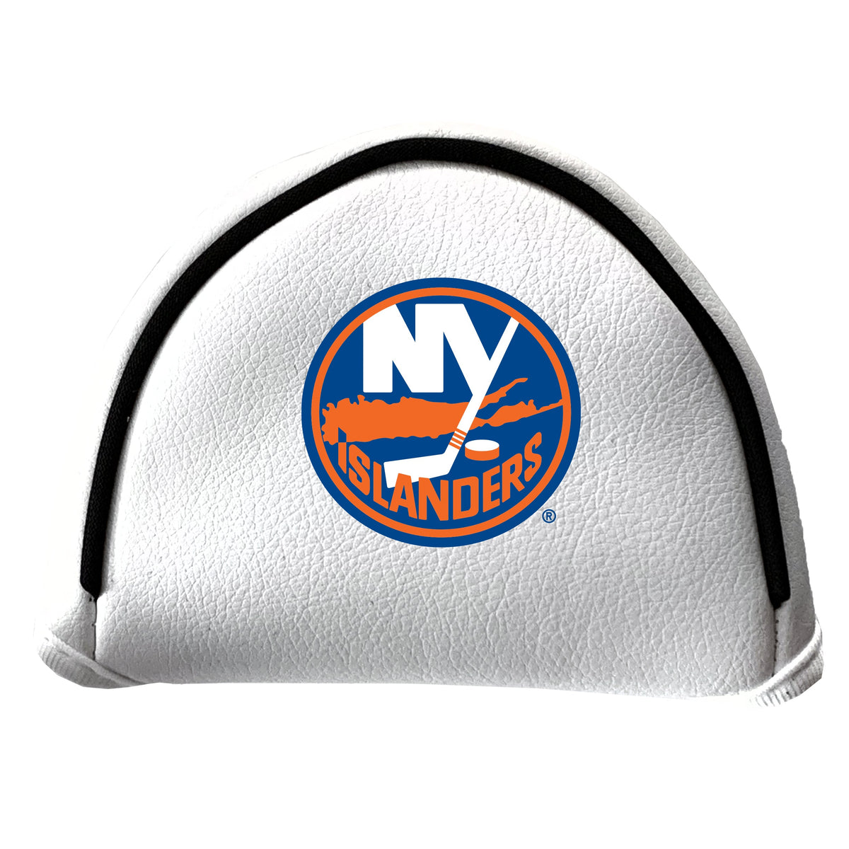 New York Islanders Vintage White Printed Mallet Putter Headcover