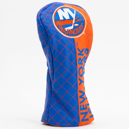 New York Islanders split fairway quilted golf headcover alternate view