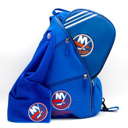 New York Islanders PU leather backpack by Team Golf, view 7