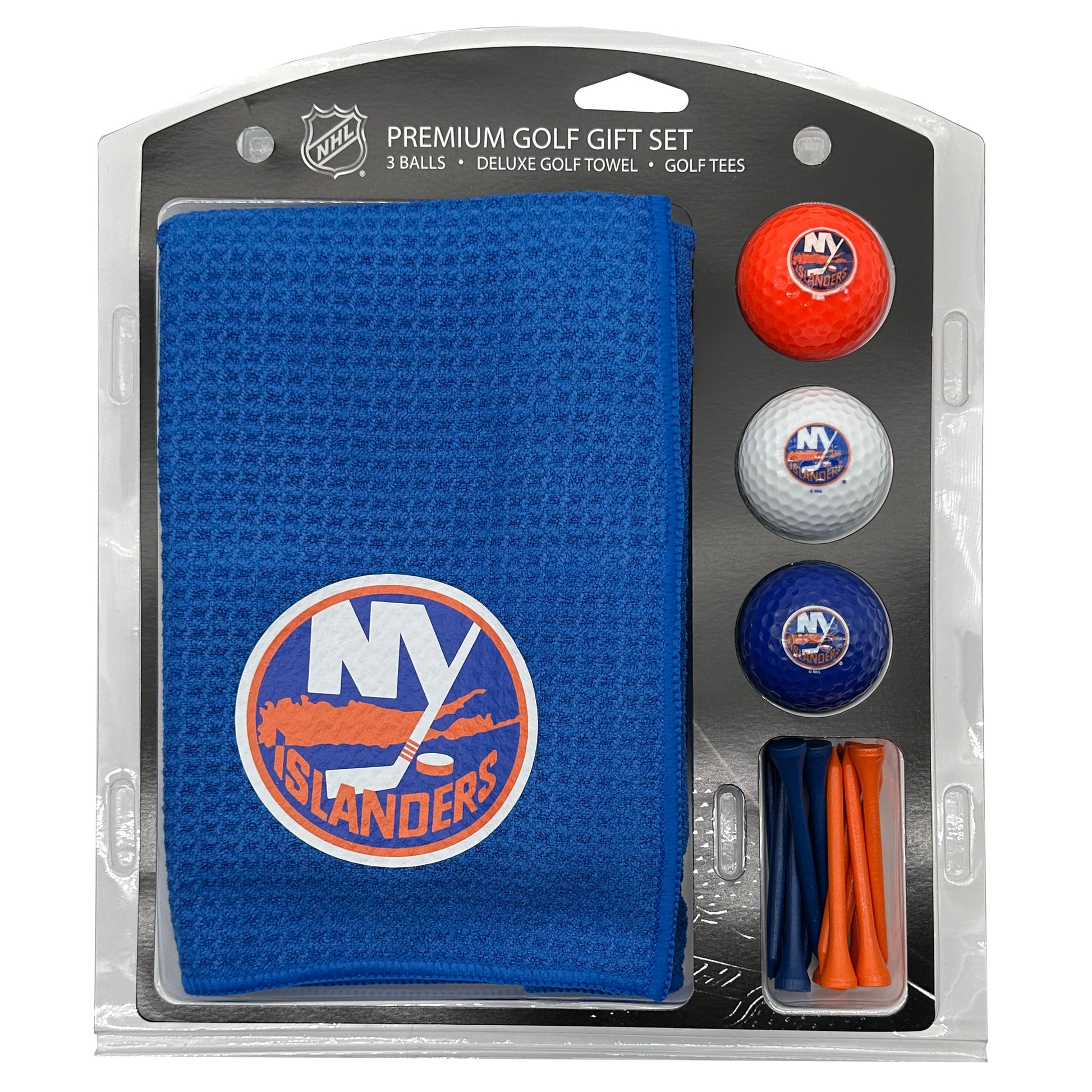 New York Islanders Microfiber Towel Golf Gift Set - Club Rehab