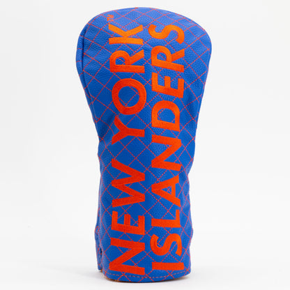 New York Islanders solid driver quilted golf headcover