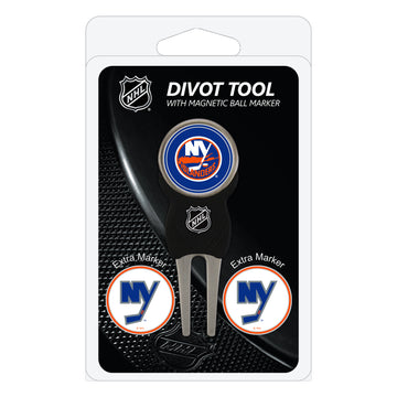 New York Islanders Pitchgabel + 3 Ballmarker