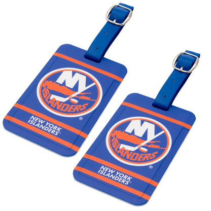 New York Islanders plastic golf bag tag by Team Golf, product photo 4