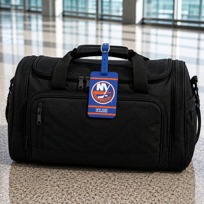 New York Islanders plastic golf bag tag by Team Golf, product photo 5
