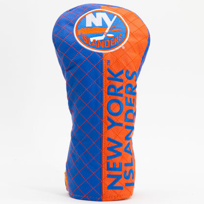 New York Islanders split driver quilted golf headcover