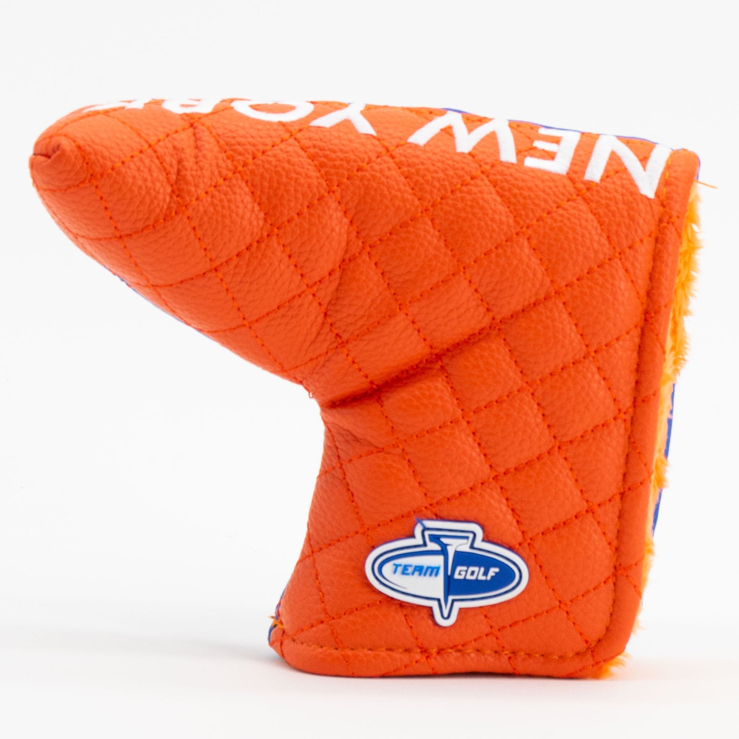 New York Islanders split blade putter quilted golf headcover alternate view
