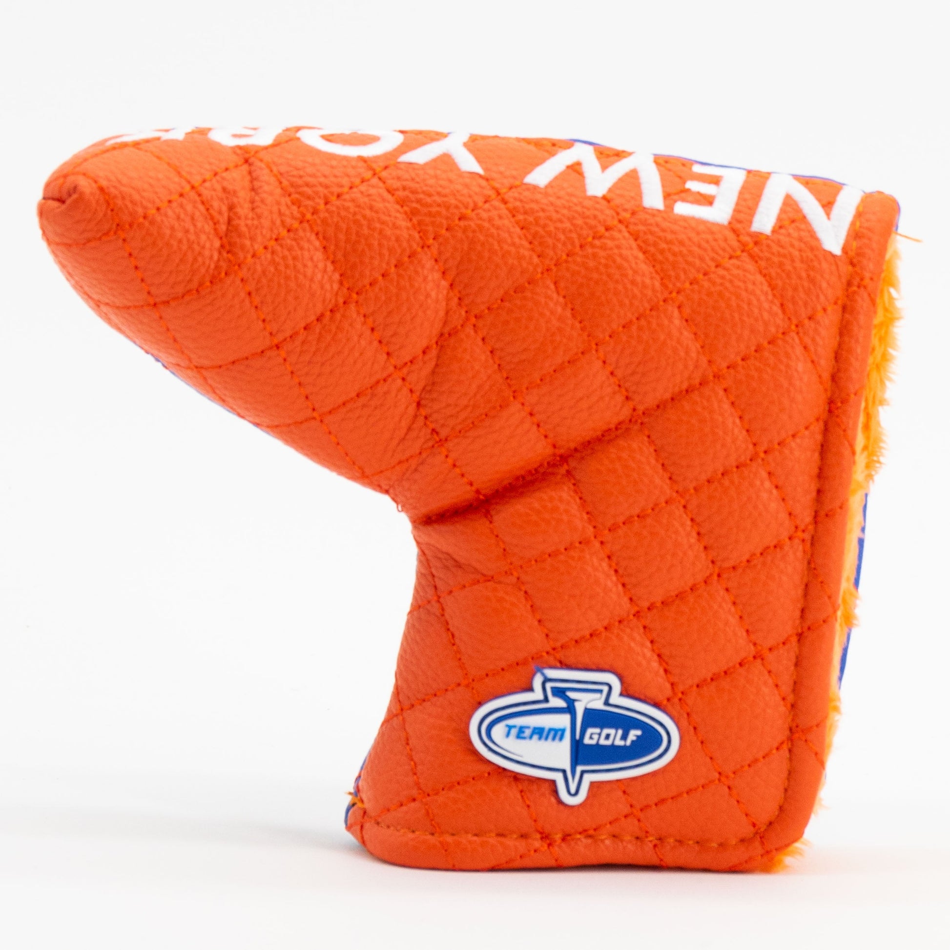 New York Islanders split blade putter quilted golf headcover alternate view