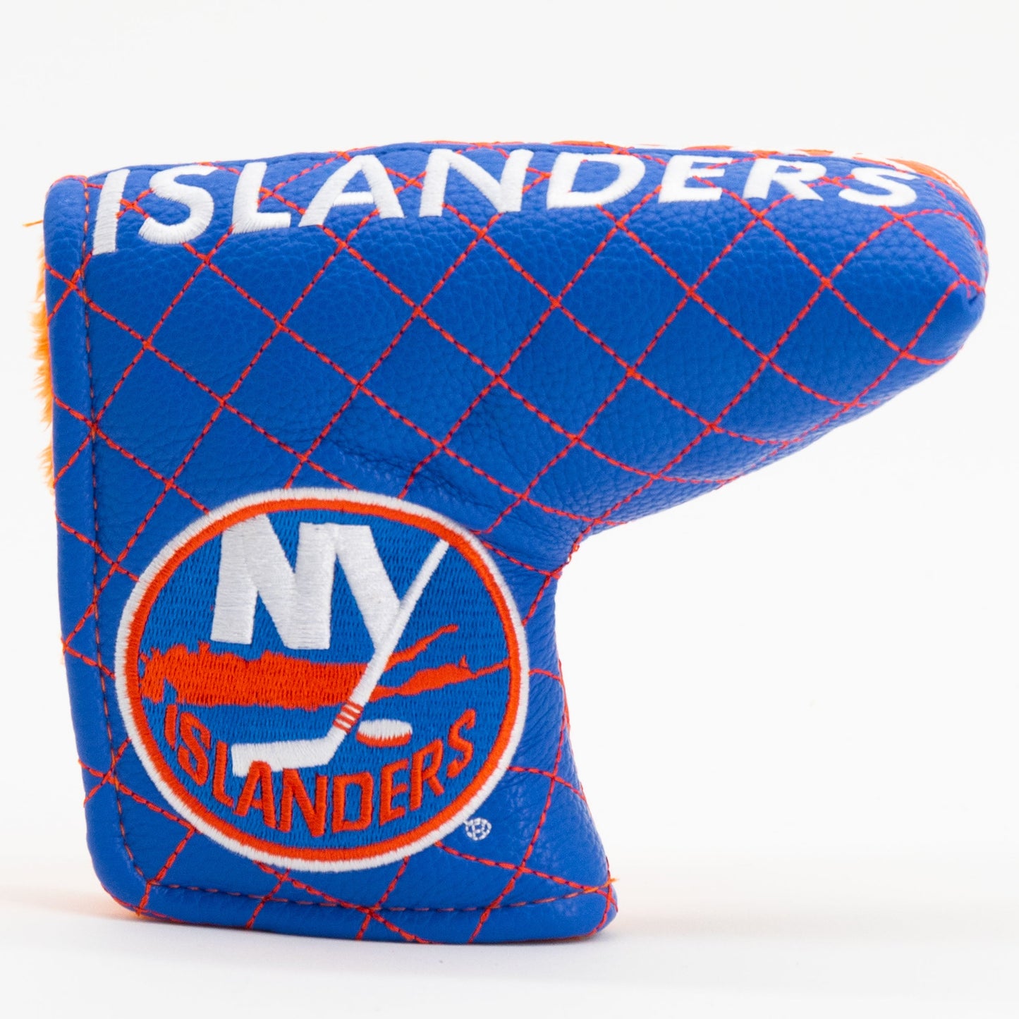 New York Islanders split blade putter quilted golf headcover