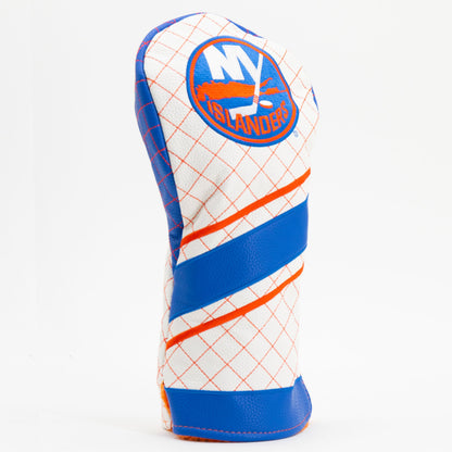 New York Islanders stripe driver quilted golf headcover alternate view