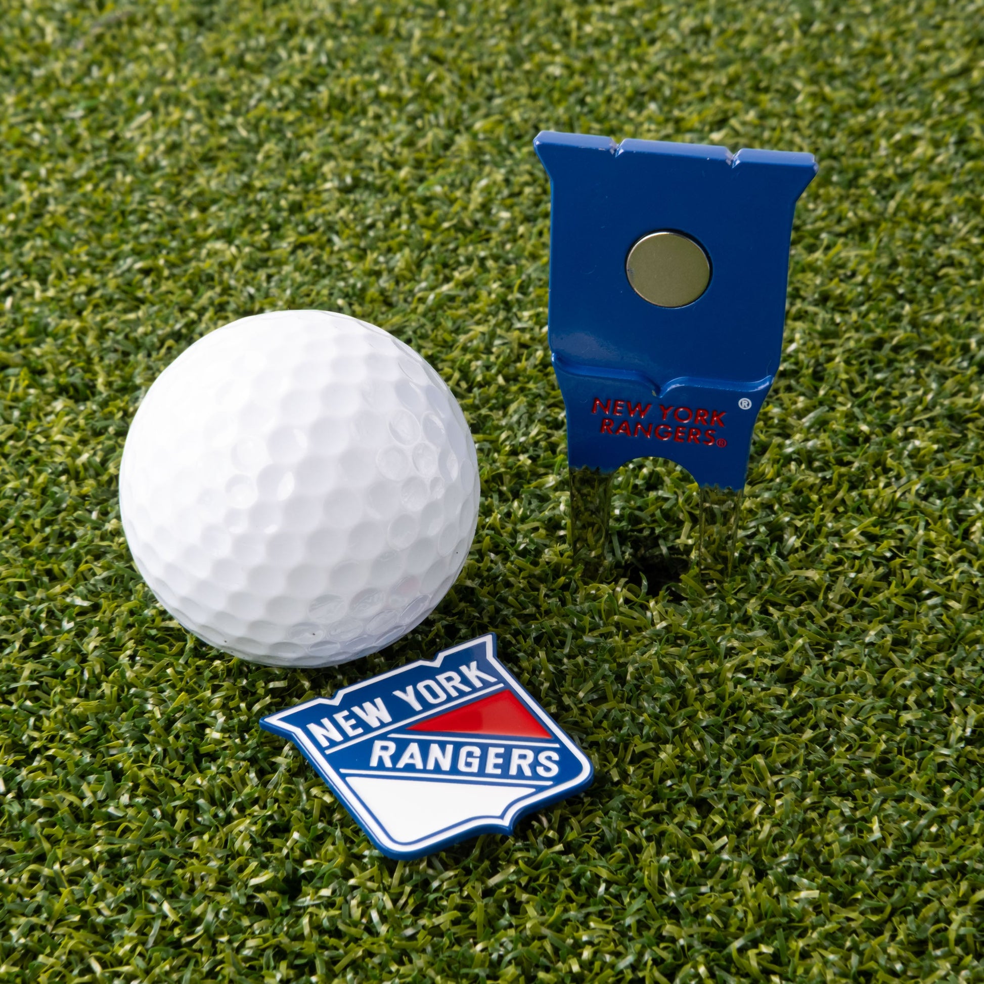 New York Rangers Custom Shaped Divot Tool - Image 5 - Club Rehab