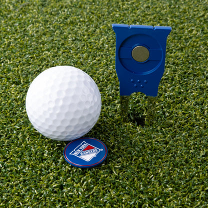 New York Rangers Custom Shaped Divot Tool - Image 6 - Club Rehab