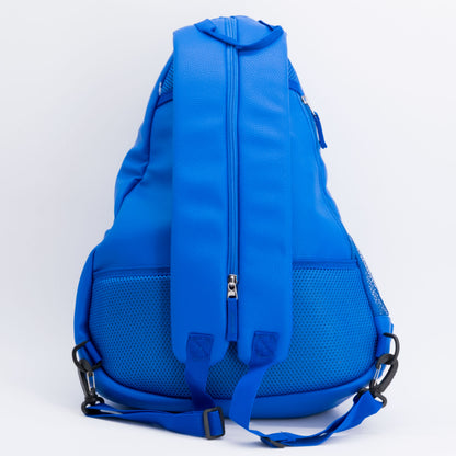 New York Rangers PU leather backpack by Team Golf, view 2