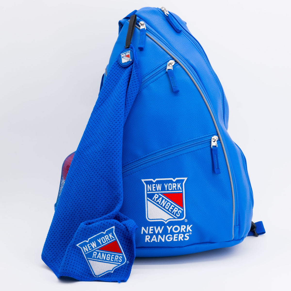 New York Rangers PU leather backpack by Team Golf, view 8
