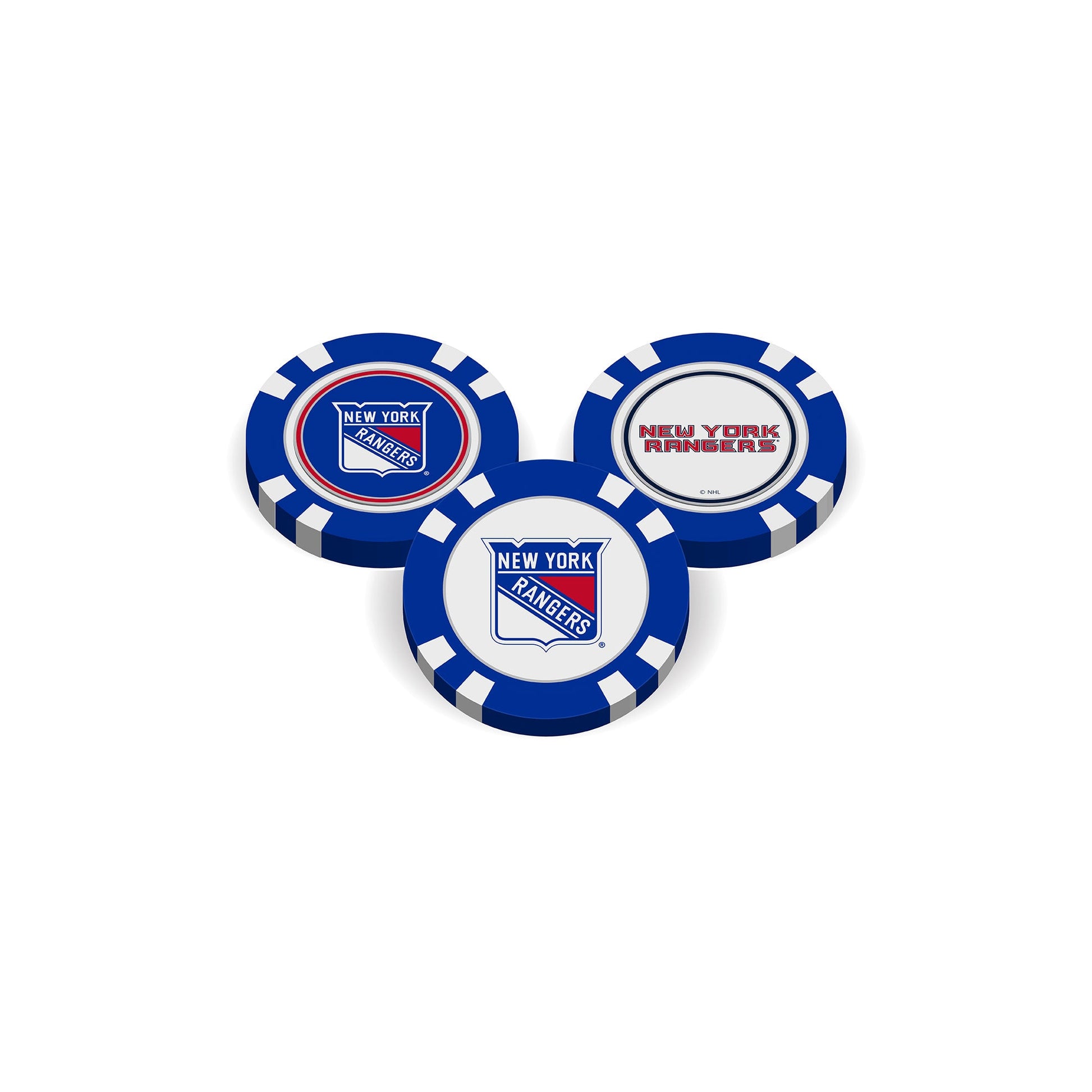 New York Rangers Golf Chip Ball Marker - Club Rehab