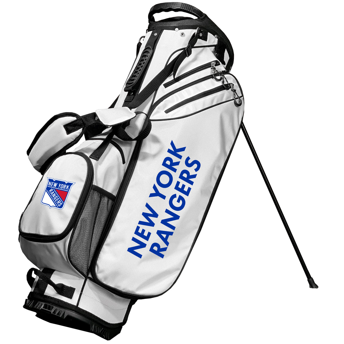 New York Rangers Birdie stand golf bag, White color