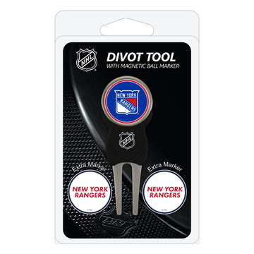 New York Rangers Pitchgabel + 3 Ballmarker