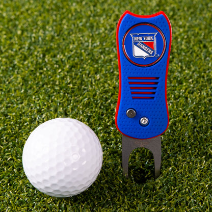 New York Rangers Switchblade Divot Tool - Image 2 - Club Rehab