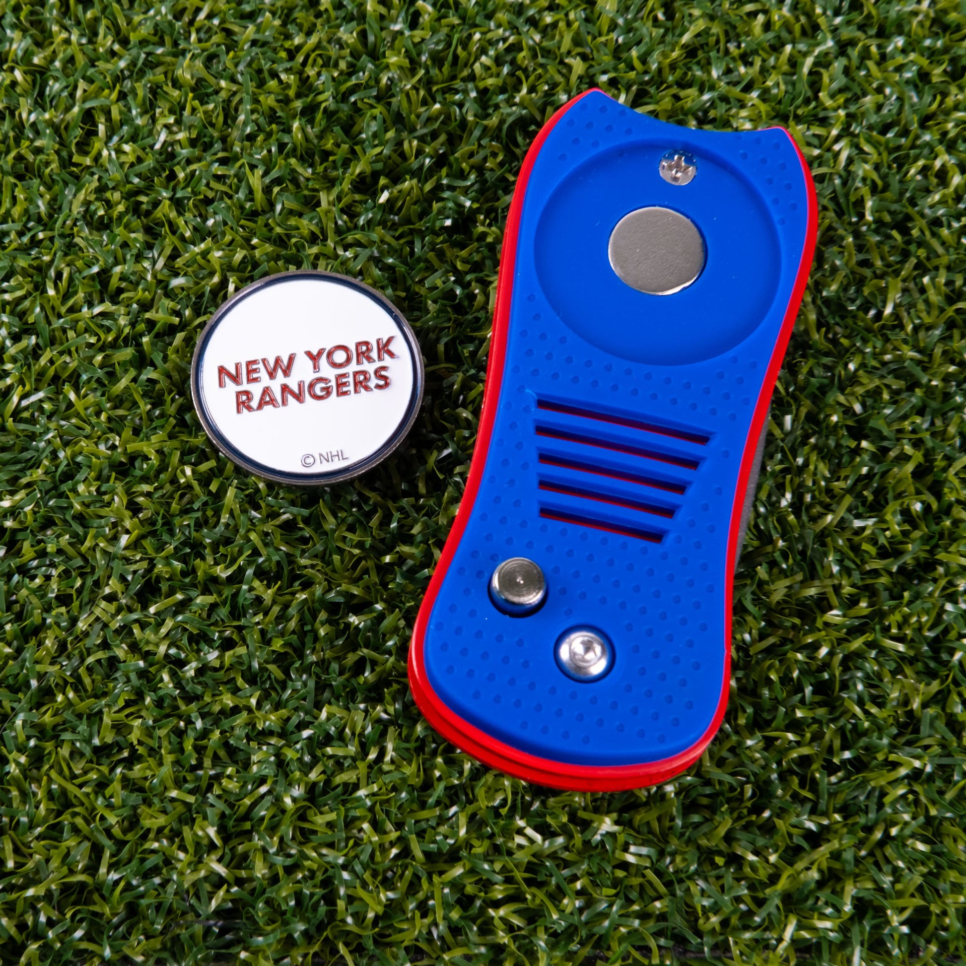 New York Rangers Switchblade Divot Tool - Image 3 - Club Rehab
