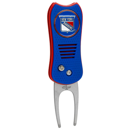 New York Rangers Switchblade Divot Tool - Image 1 - Club Rehab