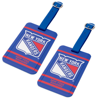 New York Rangers plastic golf bag tag by Team Golf, product photo 4