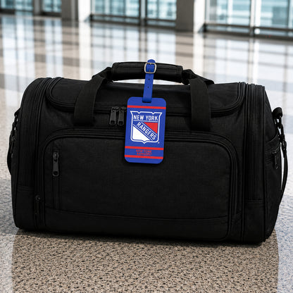 New York Rangers plastic golf bag tag by Team Golf, product photo 5