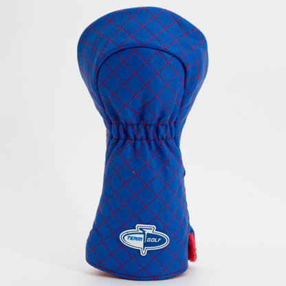 New York Rangers Split Driver quilted headcover, back view