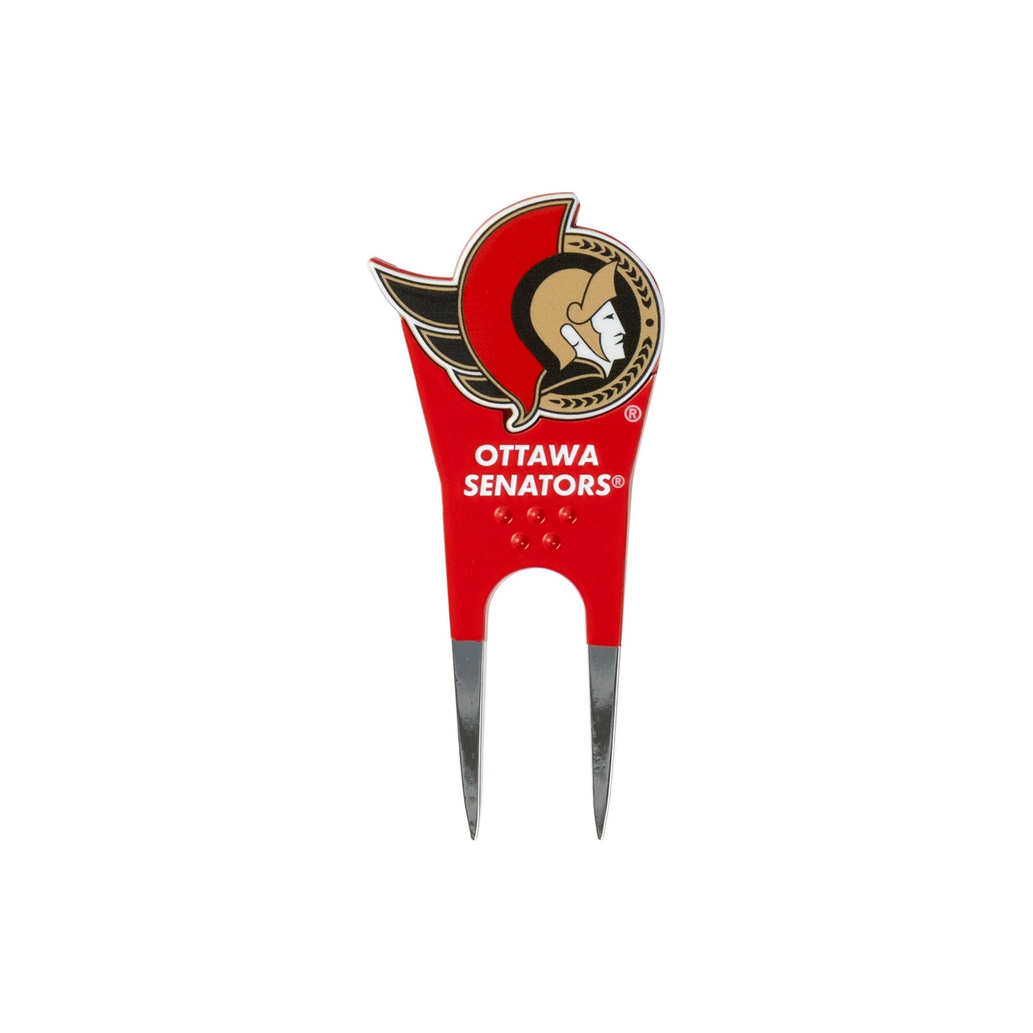 Ottawa Senators Custom Shaped Divot Tool - Image 1 - Club Rehab
