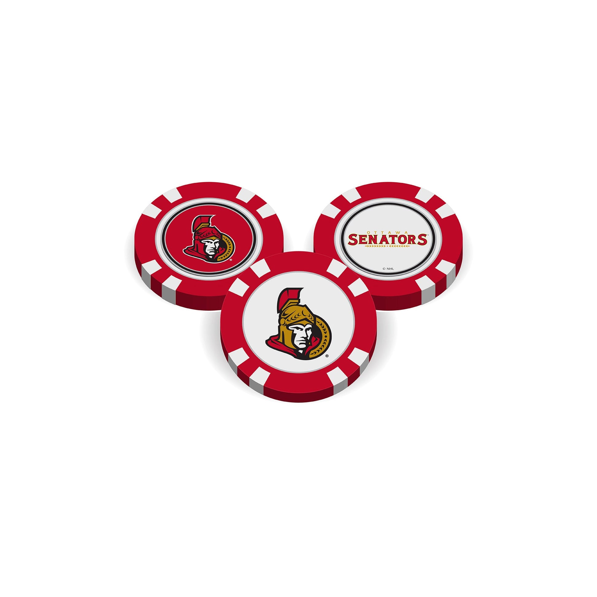 Ottawa Senators Golf Chip Ball Marker - Club Rehab