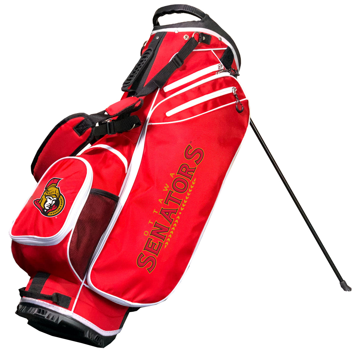Ottawa Senators Birdie stand golf bag, Red color