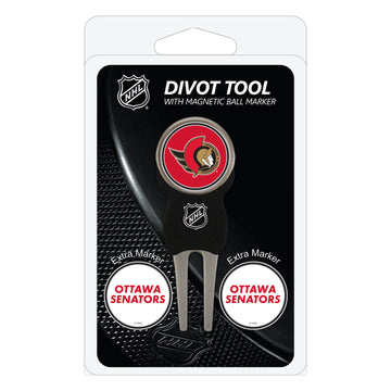 Ottawa Senators Pitchgabel + 3 Ballmarker