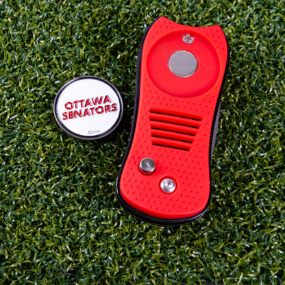 Ottawa Senators Switchblade Divot Tool - Image 3 - Club Rehab