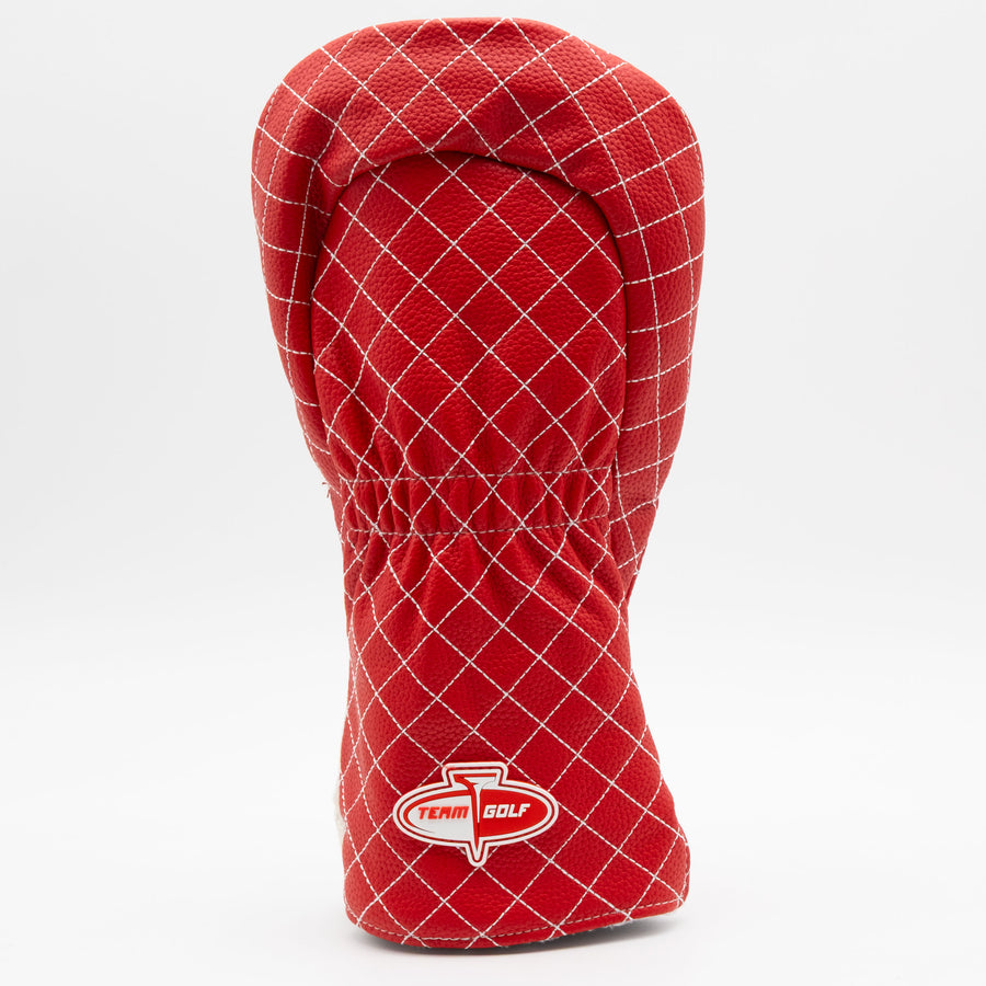 Ottawa Senators split quilted driver cover, back view