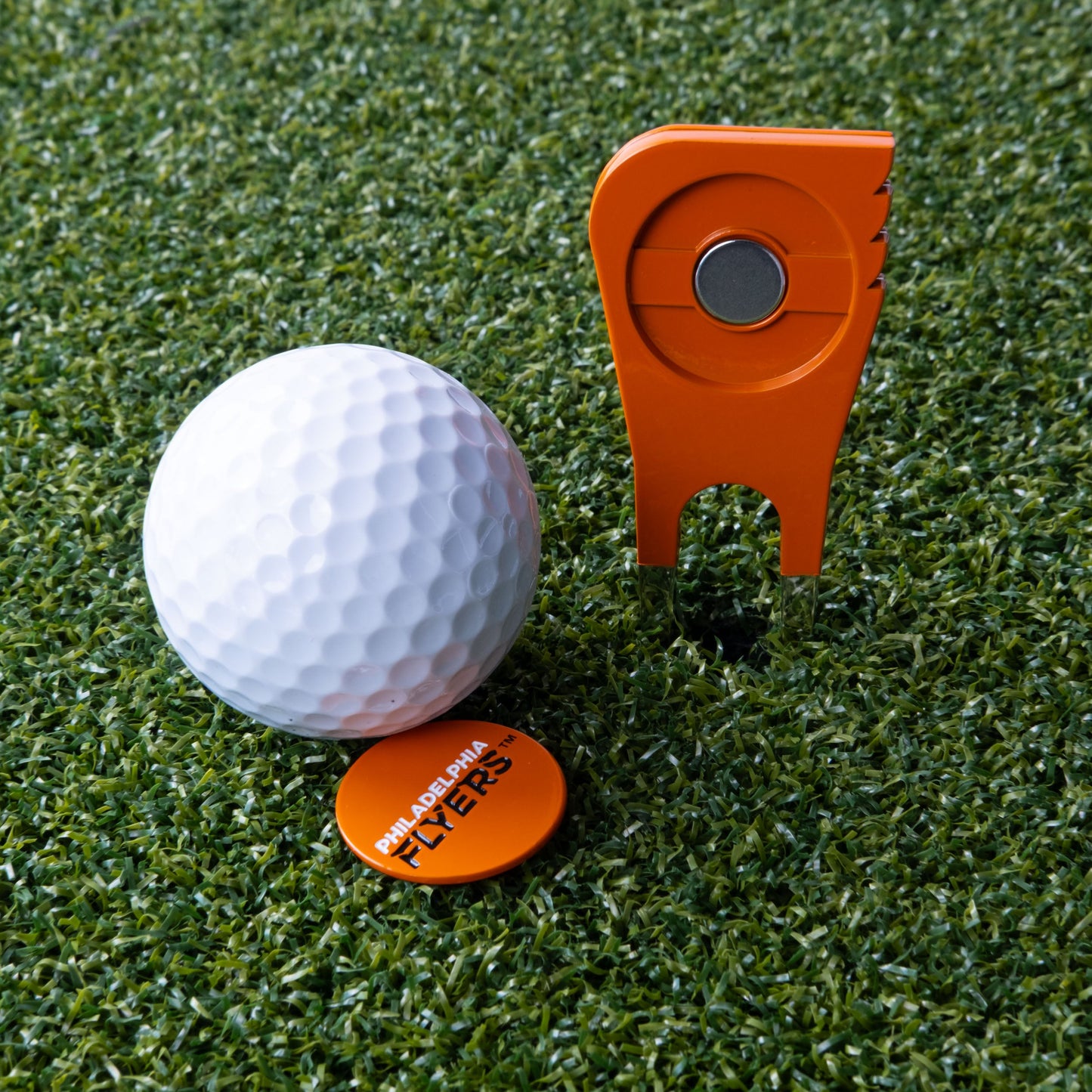 Philadelphia Flyers Custom Shaped Divot Tool - Image 6 - Club Rehab