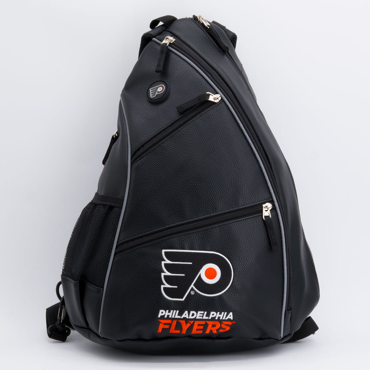 Philadelphia Flyers PU leather backpack by Team Golf, view 1